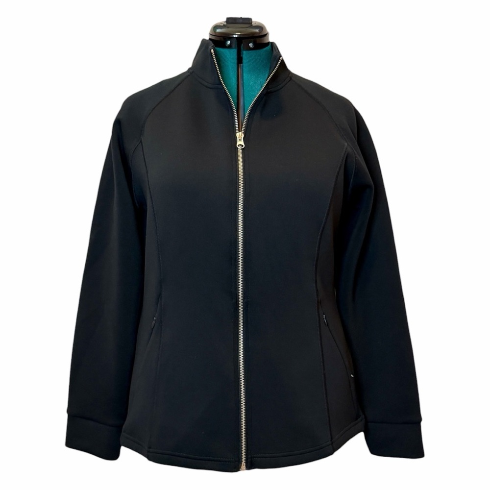 32 Degrees Women's Black Full Zip Jacket